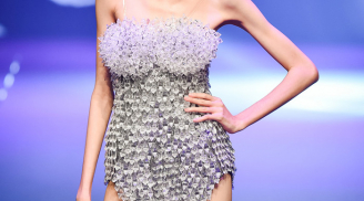 Cao Ngân lên tiếng về thân hình 'bộ xương di động' tại chung kết Vietnam Next Top Model 2017