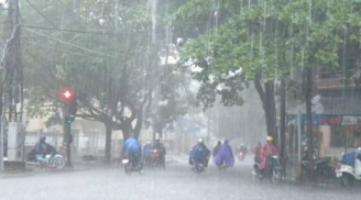 Dự báo thời tiết khẩn 3 ngày tới: Hà Nội mưa lớn do ảnh hưởng của bão Hato
