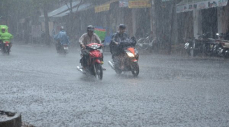 Dự báo thời tiết hôm nay 3/10: Hà Nội mưa to, đề phòng gió giật mạnh