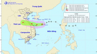 Tin áp thấp nhiệt đới mới nhất: Di chuyển thần tốc, chiều tối nay đổ bộ vào các tỉnh Quảng Bình - Đà Nẵng