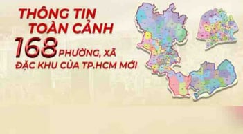 Hướng dẫn tra cứu nhanh 168 phường, xã TP.HCM sau khi sáp nhập