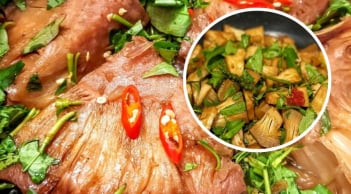 Cách làm mít kho rau răm thơm ngon, đậm đà cho bữa cơm gia đình