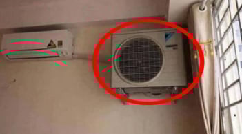 Lắp điều hòa để cục nóng cao hơn hay thấp hơn dàn lạnh?