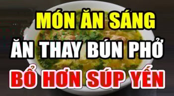 5 món ăn sáng nhanh gọn, giá chưa đến 10 nghìn
