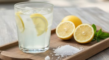 Pha nước chanh muối uống vào buổi sáng: thải độc, giảm cân nhanh gấp 2 lần