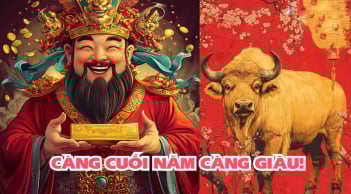 Phúc- Lộc- Danh hội ngộ: 4 con giáp phú quý đủ đường đúng Tết Bính Ngọ