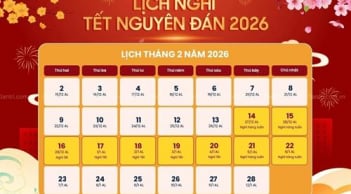Chính thức Lịch nghỉ Tết Dương Lịch 2026: Nghỉ liên tiếp 4 ngày?