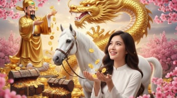 Tiền Tài Tề Tựu: 3 con giáp Lộc Hưởng đều, tha hồ tiêu Tết