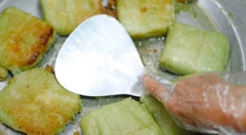 Rán bánh chưng giòn vỏ - mềm nhân, không ngấy