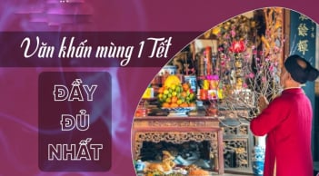 Văn khấn Tổ tiên và Thần linh trong ngày mùng 1 Tết Bính Ngọ chuẩn nhất