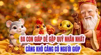 Danh -Lộc- Tài tụ lại, 3 con giáp đồng loạt chuyển chiều vận số tích cực