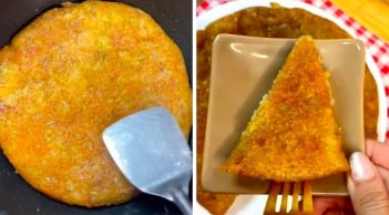 Rán bánh chưng đừng chỉ đổ dầu, thêm thứ bày vào chảo bánh giòn vỏ, không ngây