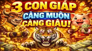 Tích Đức Hưởng Phần, 3 con giáp vươn mình thoát kiếp nghèo khó