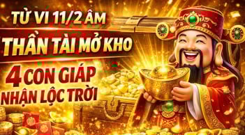 4 con giáp Ăn lộc Cửa Quan, gian nan qua hết - Tiền của ập về sau 50 tuổi