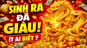 Miệng ngậm thìa vàng, 3 con giáp sống thiện Tiền về chẳng lo