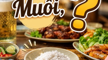 Vì sao chủ quán bia thường để thêm một đĩa muối trên bàn khách?