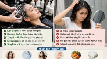 Vì sao gội đầu ở tiệm để 3 ngày vẫn sạch, gội ở nhà lại nhanh bết ngứa?