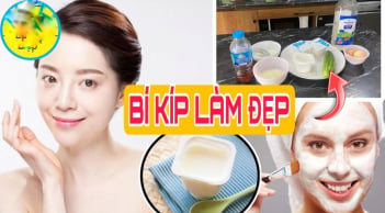 Mẹo làm mặt nạ sữa chua giúp da căng mịn, hồng hào