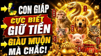 Top 4 con giáp giúp người Gom Lộc, phúc báo về già
