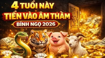 4 con giáp ăn ở hiền Tiền âm thầm tìm đến