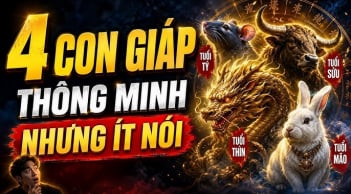 Nói ít làm nhiều: 4 con giáp liên tục Hút Vàng về túi hút Tiền về nhà