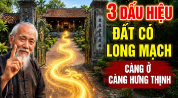 3 dấu hiệu đất có Long Mạch, càng ở con cháu càng hưng thịnh