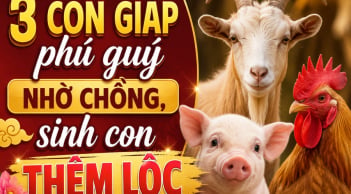 3 con giáp phú quý nhờ chồng, sinh con thêm Lộc