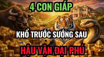 Đức năng thắng số, 4 con giáp ăn ở tốt Tiền - Tài sớm ghé thăm