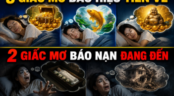3 giấc mơ báo hiệu Tiền về, 2 giấc mơ báo nạn đang đến
