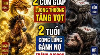 2 con giáp lương thưởng tăng vọt, 2 tuổi còng lưng gánh nợ tháng 8/2026
