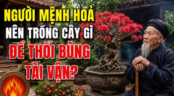 Người mệnh Hoả nên trồng cây gì để thổi bùng tài vận?