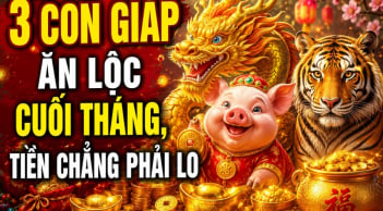 3 con giáp Ăn Lộc cuối tháng, Tiền chẳng phải lo