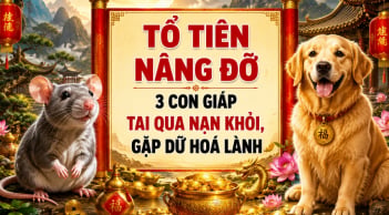 Tổ Tiên Nâng Đỡ, 3 con giáp tai qua nạn khỏi, gặp dữ hoá lành