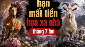 3 con giáp gặp hạn mất Tiền, số 1 cẩn thận hoạ xa nhà