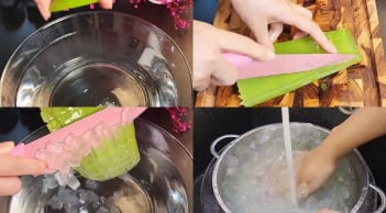 Cách làm nha đam hết nhớt, hết đắng, giòn sần sật