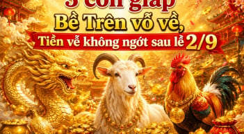 3 con giáp Bề Trên vỗ về, Tiền về không ngớt sau lễ 2/9
