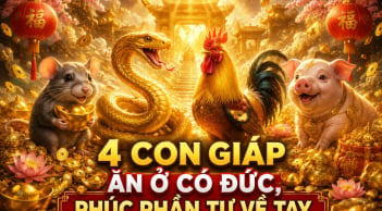 4 con giáp ăn ở Có Đức, phúc phần tự về tay