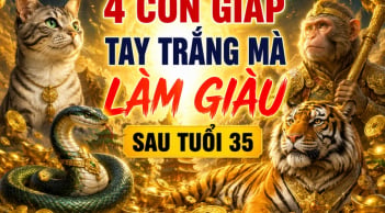 4 con giáp tay trắng mà làm giàu sau tuổi 35