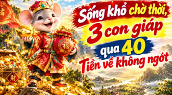 Sống khổ chờ thời, 3 con giáp qua 40 Tiền về không ngớt