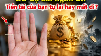 Đo độ dài ngón út: Tiền tài của bạn tụ lại hay mất đi?