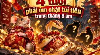 4 tuổi phải ôm chặt túi tiền trong tháng 8 Âm