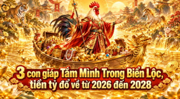 3 con giáp Tắm Mình Trong Biển Lộc, tiền tỷ đổ về từ 2026 đến 2028