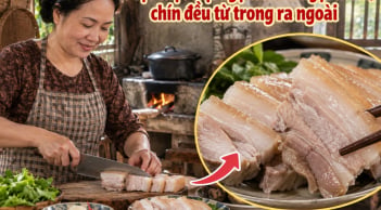 Mẹo luộc thịt ngậm nước ngọt mềm, chín đều từ trong ra ngoài