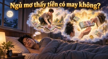 Ngủ mơ thấy Tiền có may không?
