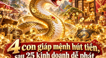 4 con giáp mệnh hút tiền, sau 25 kinh doanh dễ phát