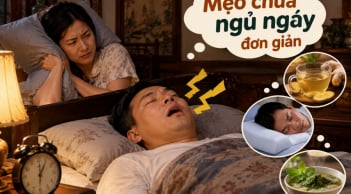 Mẹo chữa ngủ ngáy đơn giản