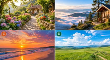Đâu là cảnh mà bạn thấy đẹp nhất?