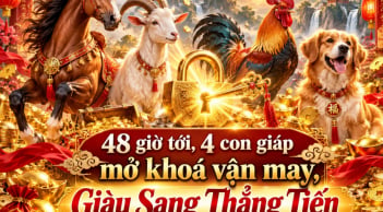 48 giờ tới, 4 con giáp mở khoá vận may, Giàu Sang Thẳng Tiến