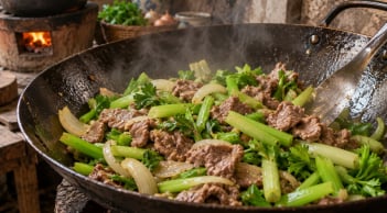 Loại rau hợp xào thịt bò, thơm ngon gấp đôi chất bổ