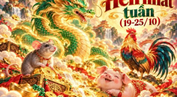 Chúc mừng 4 cái tên Hên nhất tuần (19-25/10): Số 1 bơi giữa biển Tiền
